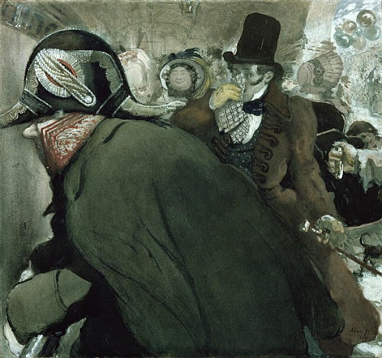 Illustration for ''The Nose'' Nikolai Gogol (1809-52) 1904 a Leon Nikolajewitsch Bakst