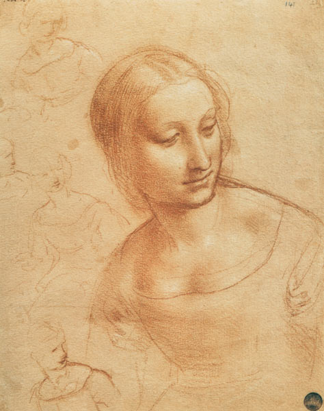 Madonna with the mandrel a Leonardo da Vinci