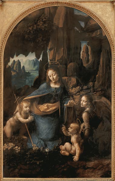 Vergine delle rocce (seconda versione) a Leonardo da Vinci