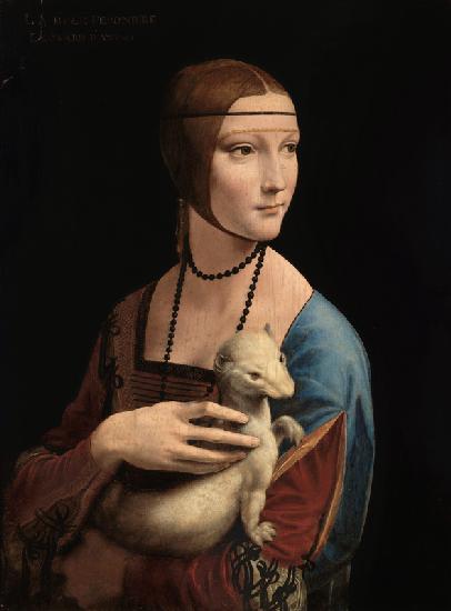 La dama con l'ermellino um 1490
