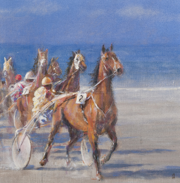 Trotting races, Lancieux, Brittany a Lincoln  Seligman