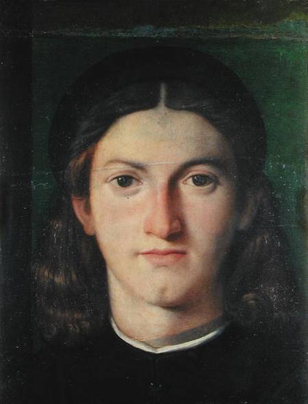Portrait of a Young Man a Lorenzo Lotto