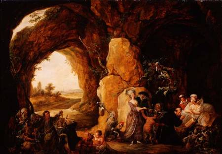 The Temptation of St. Anthony a Louis Joseph Watteau