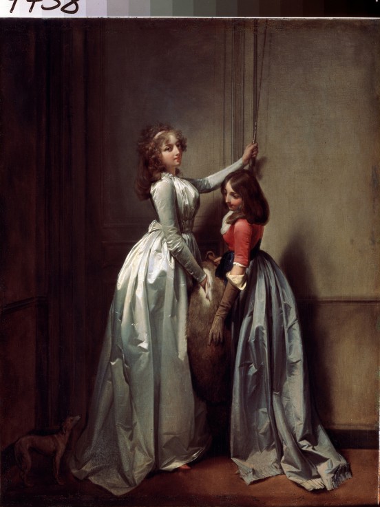 At the Entrance a Louis-Léopold Boilly