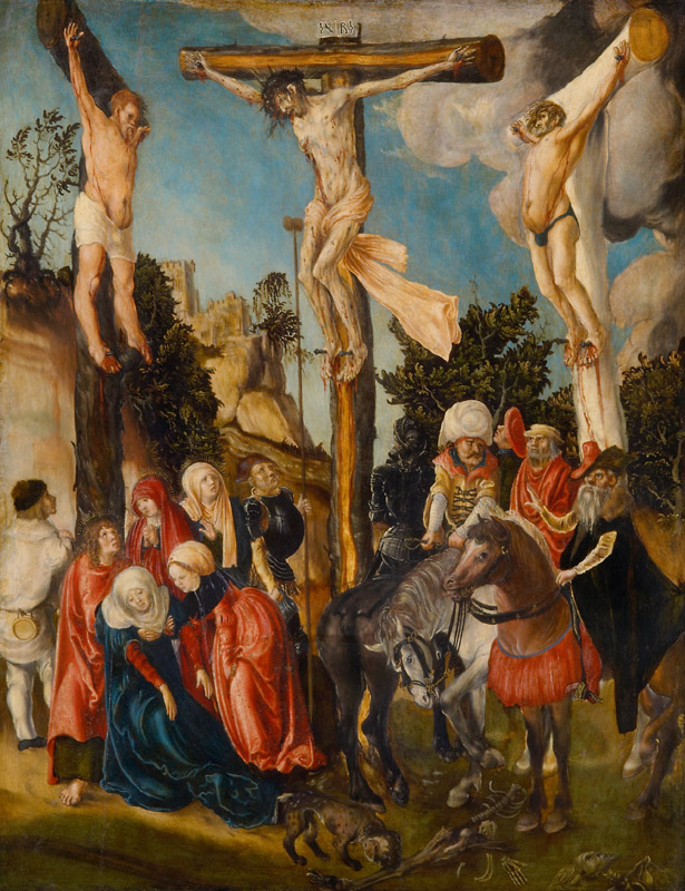 The Crucifixion a Lucas Cranach il Vecchio