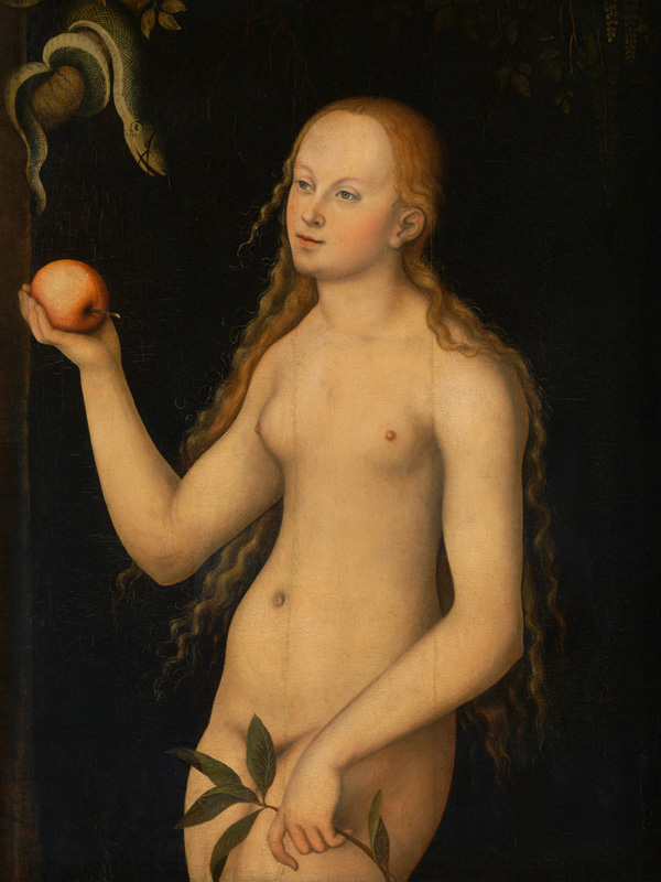 Eve a Lucas Cranach il Vecchio