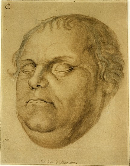 Posthumous Portrait, Martin Luther a Lucas Fortenagl