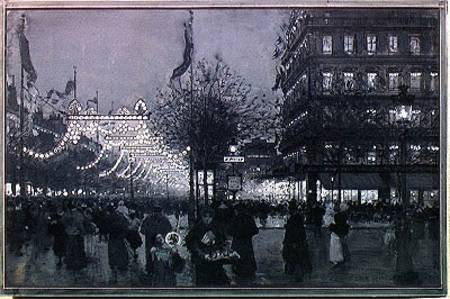 The Grands Boulevards, Paris a Luigi Loir