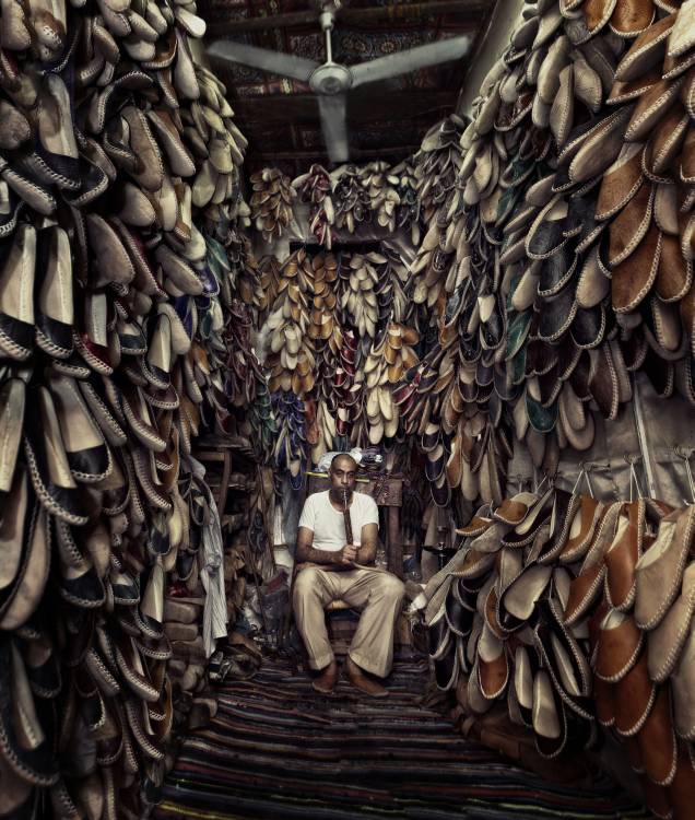 Shoes maker a Mahmoud Fayed