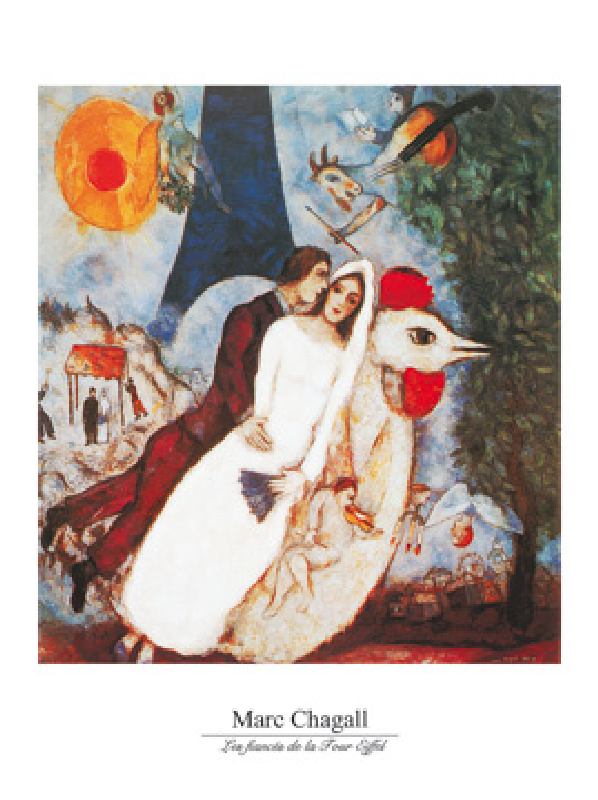 Titolo dell\'immagine : Marc Chagall - I fidanzati  - (MCH-622)