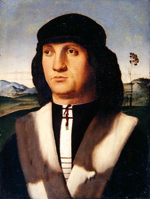 Portrait of a Man (oil on canvas) a Marco Basaiti