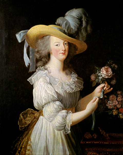 Marie Antoinette, Königin (Ludwig XVI.) von Frankreich a Marie Elisabeth-Louise Vigée-Lebrun