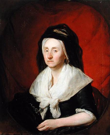 Portrait of Mrs. Wolters a Martin Ferdinand Quadal