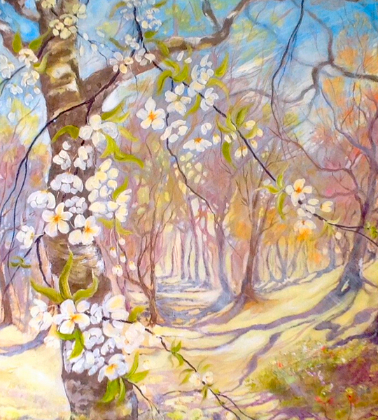 big blossoms in the spring a Mary Smith