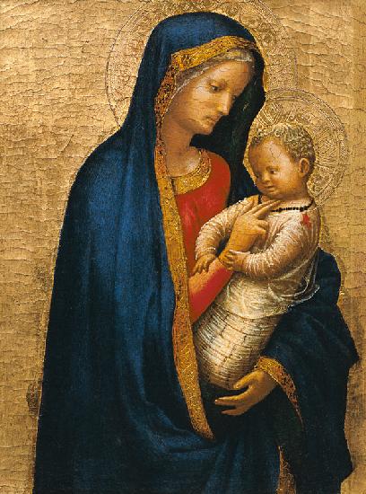 Madonna Casini (tempera & gold leaf on panel)