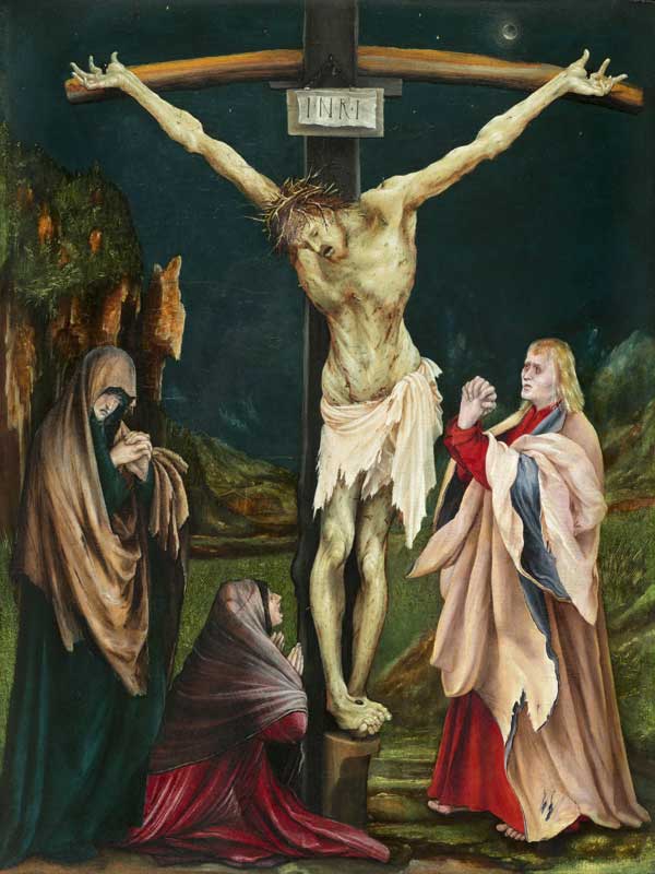 Small Crucifixion , Gr??newald a Mathias (Mathis Gothart) Grünewald