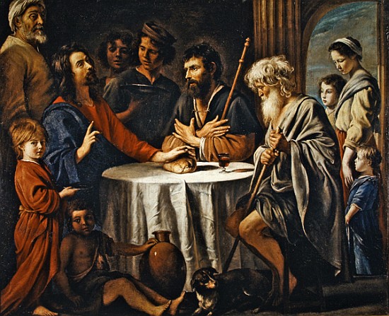 The Disciples at Emmaus a Mathieu Le Nain