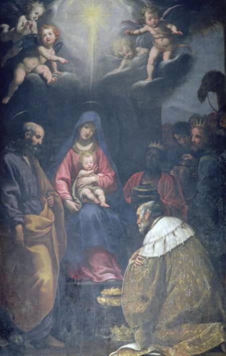 Adoration of the Magi a Matteo Rosselli