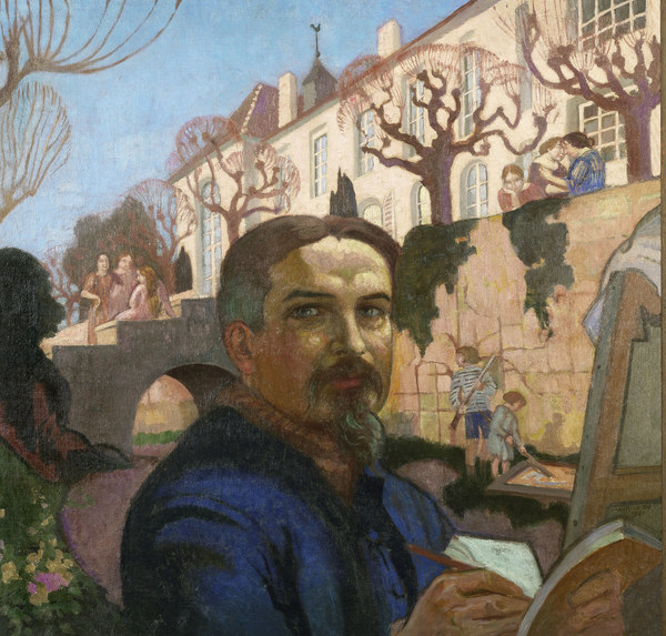 Self-Portrait at Priory  a Maurice Denis