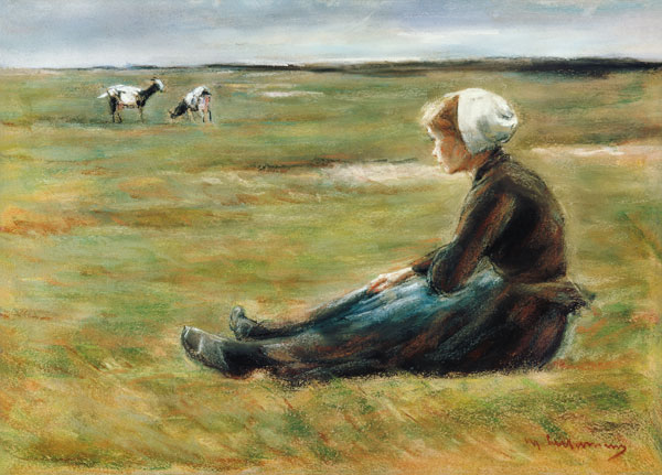 In the Field a Max Liebermann