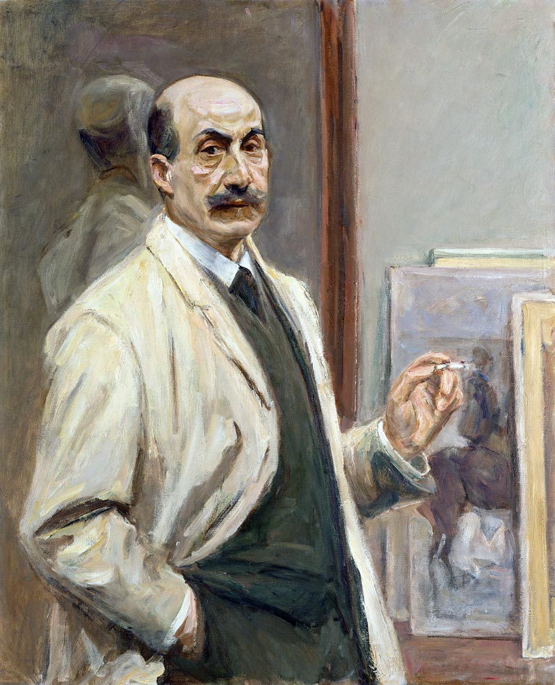 Liebermann , Self-portrait a Max Liebermann