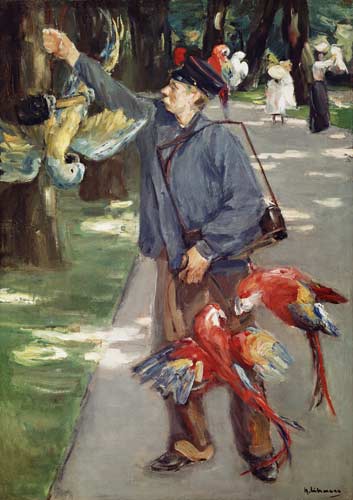 L’uomo pappagallo a Max Liebermann