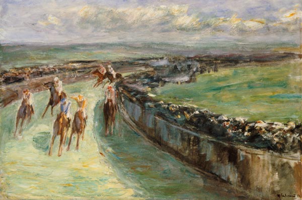 Horse-racing a Max Liebermann