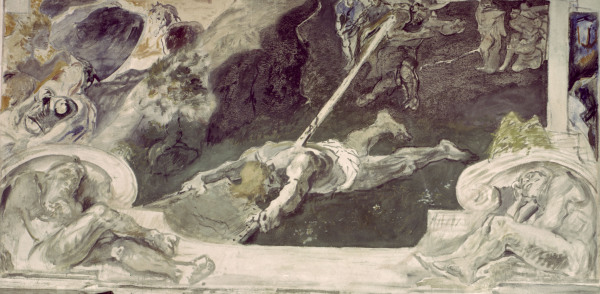 M.Slevogt / Death of Siegfried / 1924 a Max Slevogt