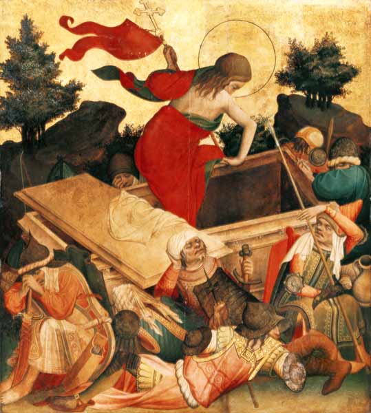 Thomas altar: Resurrection of Christi a Meister Francke