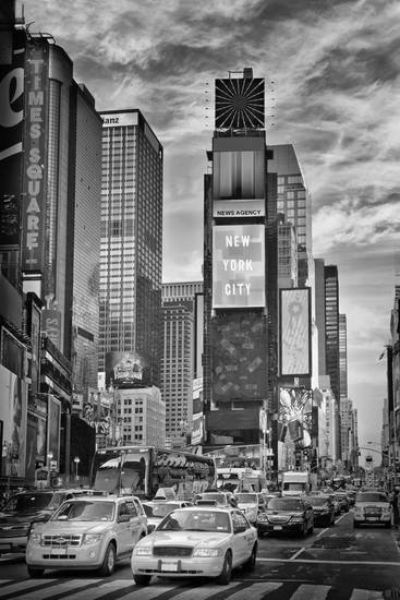 NEW YORK CITY Times Square | Monocromo