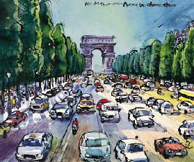 Arc de Triomphe + Avenue des Cha