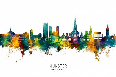 Münster Germany Skyline