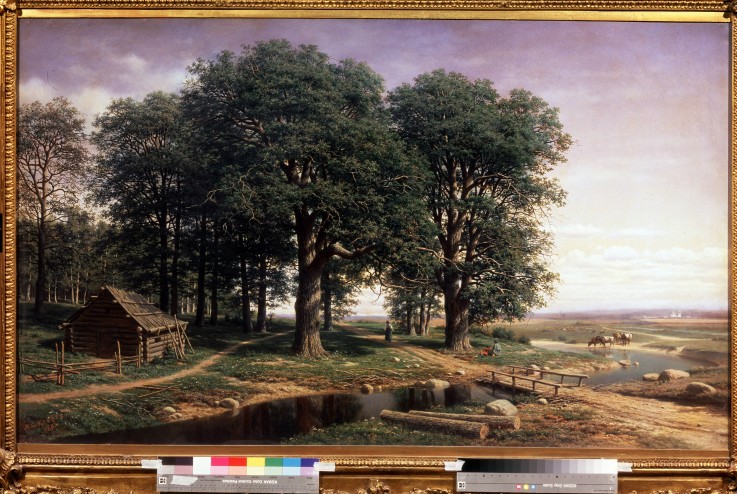 An oak grove a Michail Konstantinowitsch Klodt