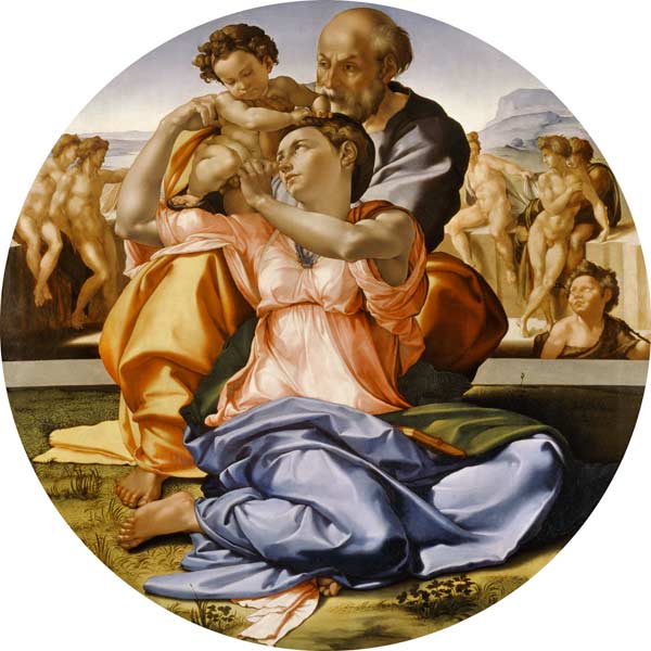 Il tondo doni a Michelangelo Buonarroti