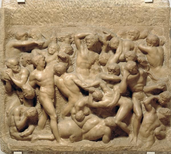 Battle of the Centaurs a Michelangelo Buonarroti