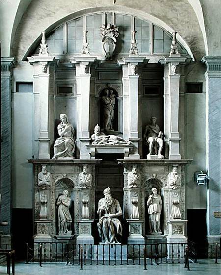 Tomb of Pope Julius II (1453-1513) a Michelangelo Buonarroti