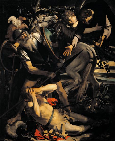 Caravaggio /Conversion of Paul,1st Vers. a Michelangelo Caravaggio