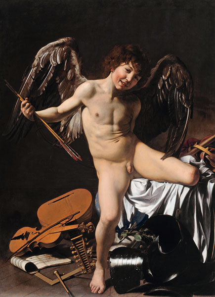Amore vittorioso a Michelangelo Caravaggio