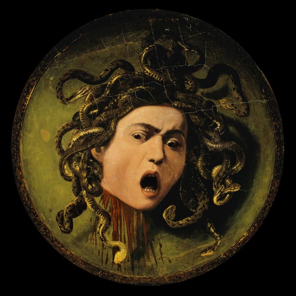 Medusa a Michelangelo Caravaggio