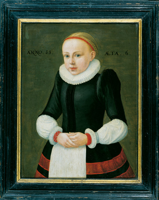 Portrait of Susanna Völker a Mittelrheinischer Meister von 1588