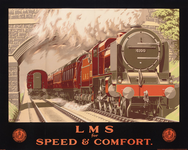 LMS for Speed and Comfort. (gedruckt bei McCorquodale Co. Ltd., London) a Murray Secretan
