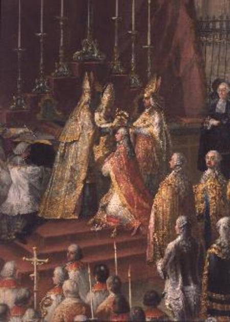 The Coronation of Joseph II (1741-90) as Emperor of Germany in Frankfurt Cathedral a Scuola di Mytens