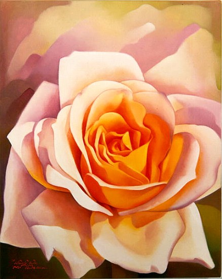 The Rose, 1999 (oil on canvas)  a Myung-Bo  Sim