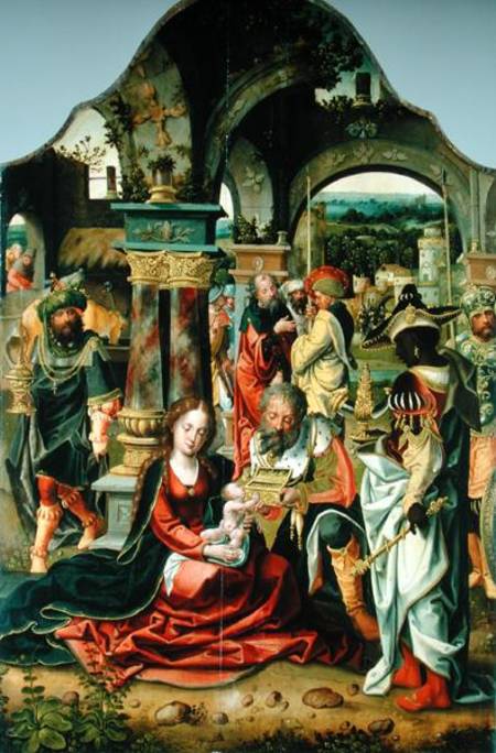 The Adoration of the Magi a Nicolaus van Aelst