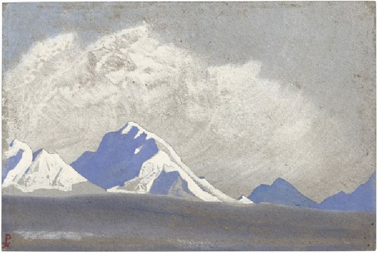 Der Himalaja a Nikolai Konstantinow. Roerich