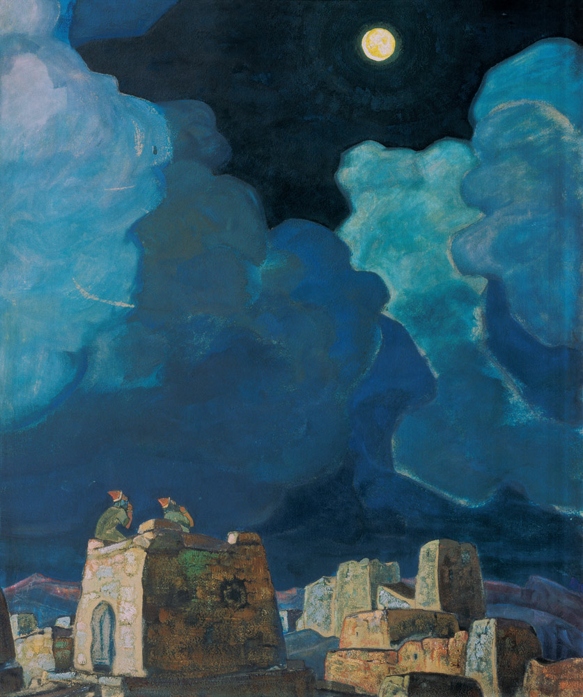 Mekheski. Moon People a Nikolai Konstantinow. Roerich