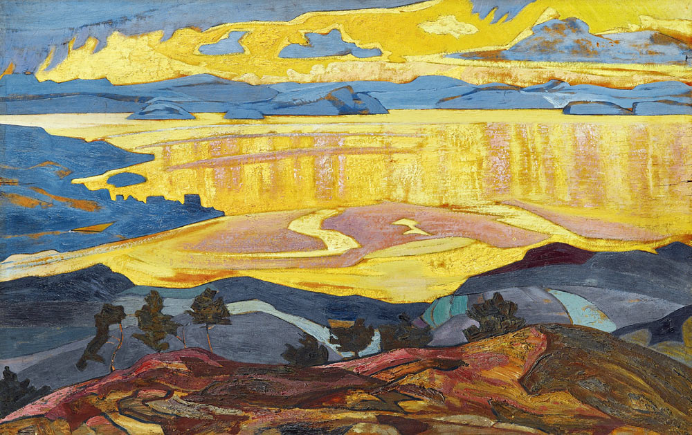 Before the Rain a Nikolai Konstantinow. Roerich