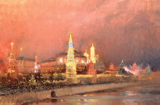 Illumination in the Kremlin a Nikolai Nikolaevich Gritsenko