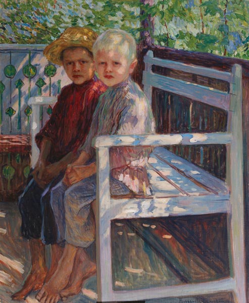 Kinder a Nikolai P. Bogdanow-Bjelski