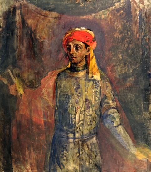 Portrait of Mikhail Kuzmin, 1911-12 a Nikolaj Nikolaevic Sapunov